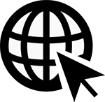 icona internet icona web